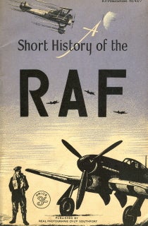 Item #31070 A Short History of the Royal Air Force. Ellison Hawks