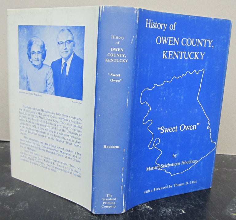 Item #31851 History of Owen County, Kentucky. Mariam Sidebottom Houchens.
