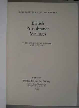 British Prosobranch Molluscs; Their Functional Anatomy and Ecology