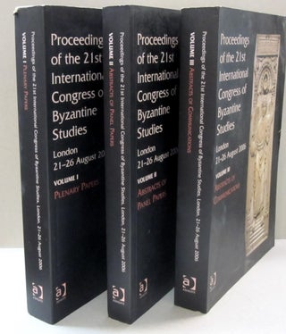 Item #33825 Proceedings of the 21st International Congress of Byzantine Studies; London 21-26...