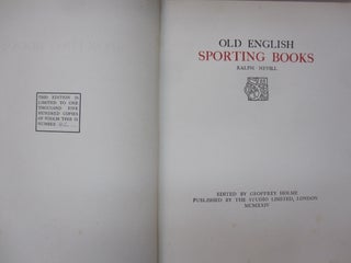 Old English Sporting Books.