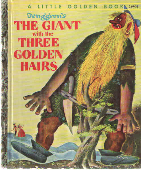 Item #34709 Tenggren's The Giant wtih the Three Golden Hairs. Grimm.