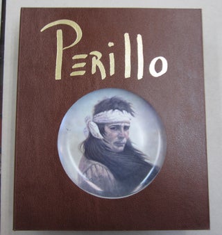 Item #37290 Perillo Artist of the American West with pottery front cover. Gregory Perillo,...