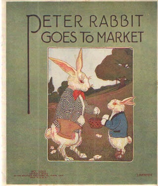 Item #39289 Peter Rabbit Goes to Market