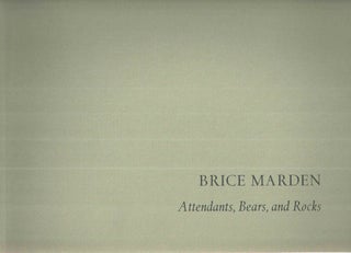 Item #39480 Brice Marden Attendants, Bears, and Rocks. Brice Marden