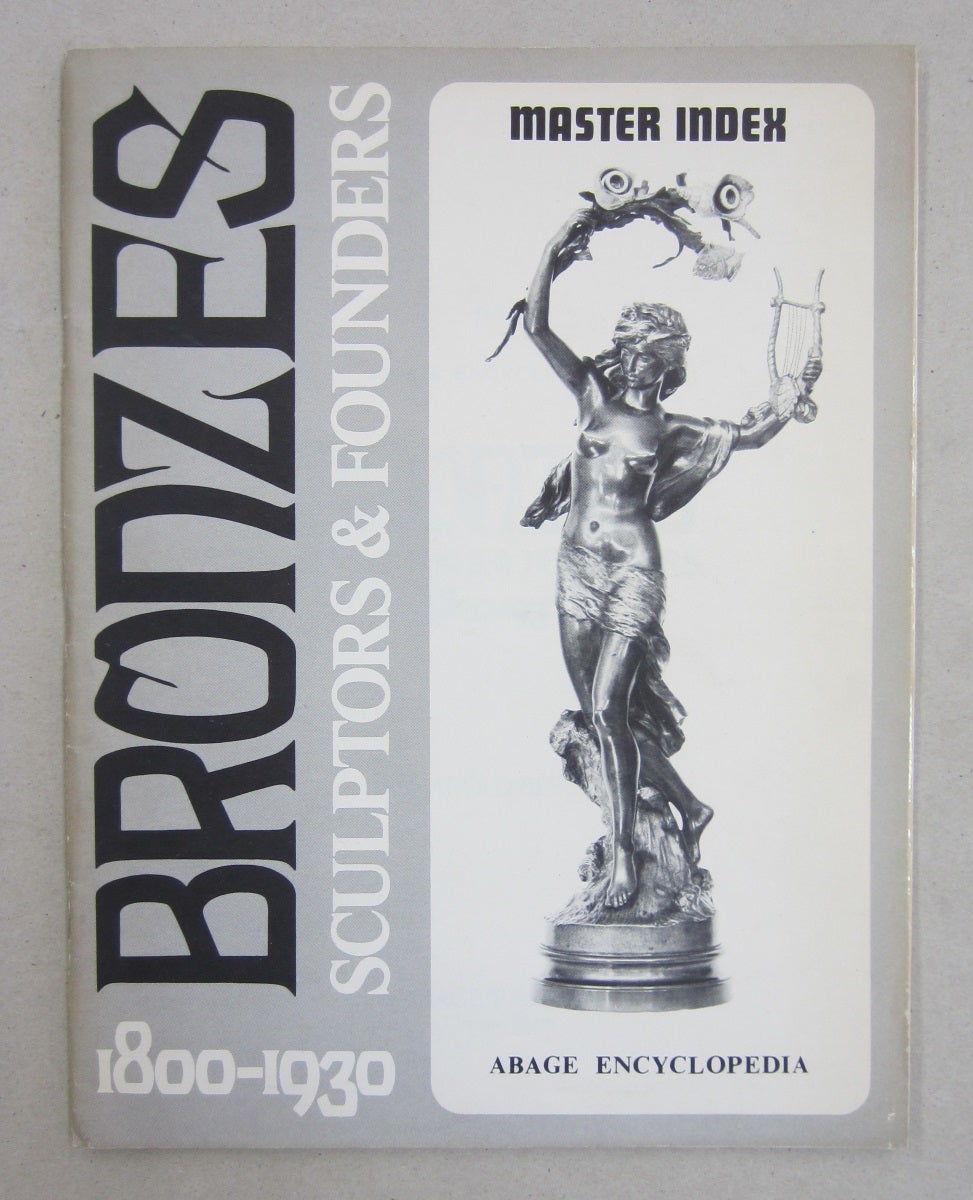 Bronzes Sculptors & Founders 1800-1930 4 volume set by Harold Berman on  Midway Book Store