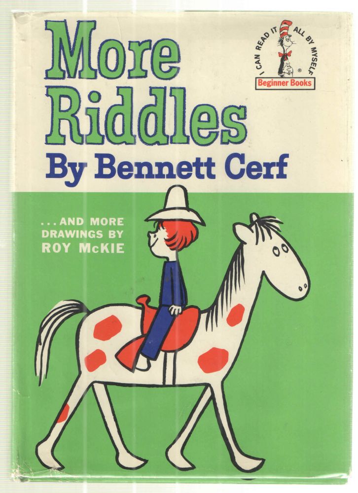 Item #40404 More Riddles; And More Drawings by Roy McKie. Bennett Cerf.