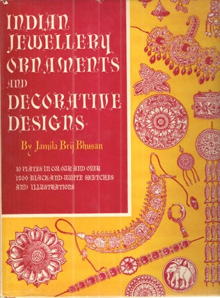 Item #40915 Indian Jewellery Ornaments and Decorative Designs. Jamila Brij Bhusan