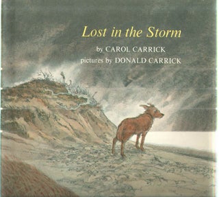 Item #42601 Lost in the storm. Carol Carrick