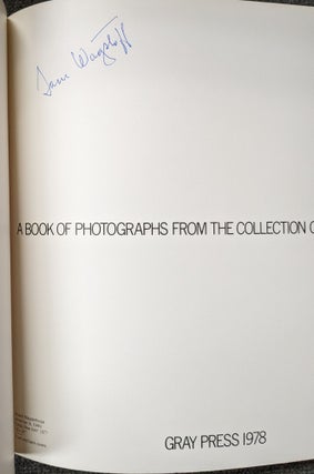 A Book of Photographs from the Collection of Sam Wagstaff.
