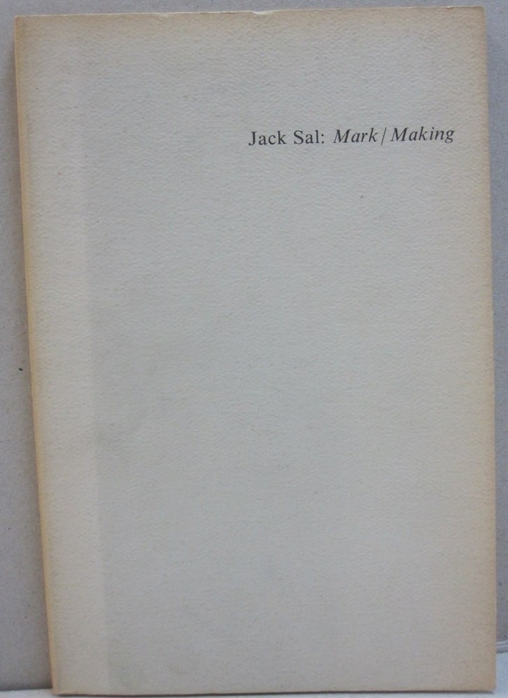 Item #44072 Mark/making. Jack Sal, Mary Ann Lynch, Roger Baldwin.