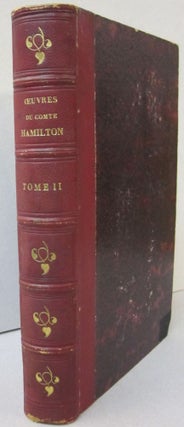 Item #44126 Oeuvres Du Comte Hamilton; Tome second. Hamilton