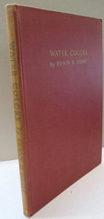 Item #44172 Catalog of Architectural Renderings and Water Colors. Edwin H. Denby