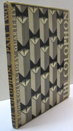 Item #44365 The Colophon; A Book Collections Quarterly PART TWO. Adler