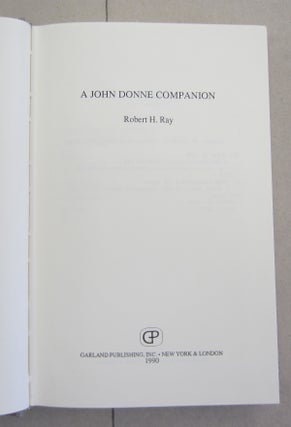 JOHN DONNE COMPANION.