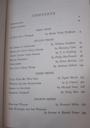 The Queen's Awards 1946; Prize Winning Stories from Ellery Queen's Mystery Magazine