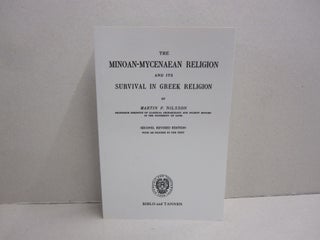 Item #45870 Minoan-Mycenaean Religion, and Its Survival in Greek Religion (Wesleyan Poetry)....