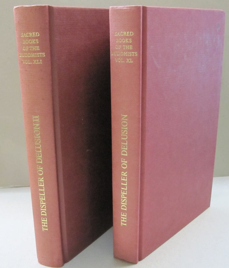 Item #46024 The Dispeller of Delusion (Sammohavinodani) Part 1 and Part 2; Two Volumes. Bhikkhu Nanamoli and, Nyanaponika Mahathera L S. Cousins, C M. M. Shaw.