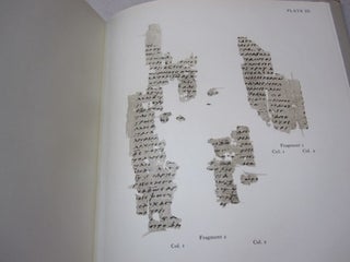 Fragments of an Unknown Gopspel and Other Early Christian Papyri.