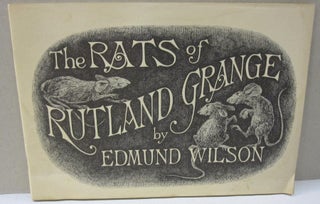 Item #46631 The Rats of Rutland Grange. Edmund Wilson