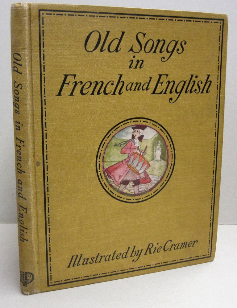 Item #46864 Old Songs in French and English; With Piano Accompaniment