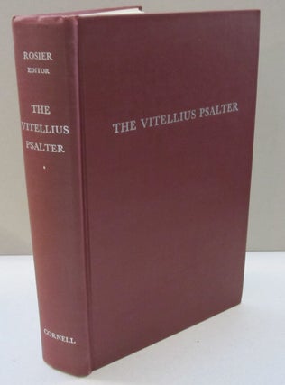 Item #47059 The Vitellius Psalter. James L. Rosier