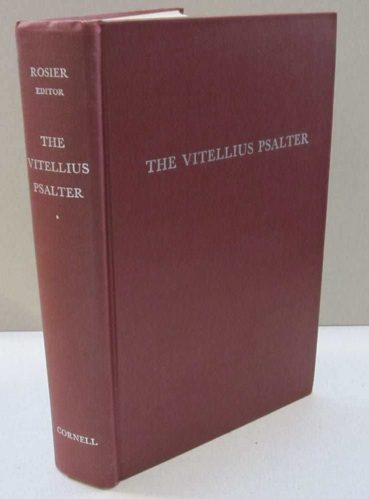 Item #47059 The Vitellius Psalter. James L. Rosier.