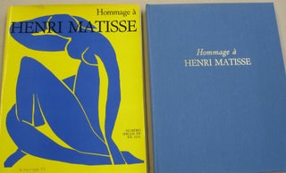 Item #47639 Hommage a Henri Matisse; Numero Special De XX siecle. de G. di San Lazzaro