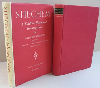 Item #48045 Shechem; A Traditio-Historical Investigation. Eduard Nielsen