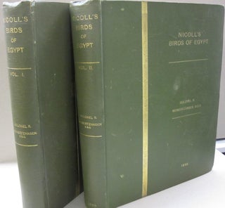 Item #48523 Nicoll's Birds of Egypt; Two Volume Set. D. S. O. Colonel R. Meinertzhagen
