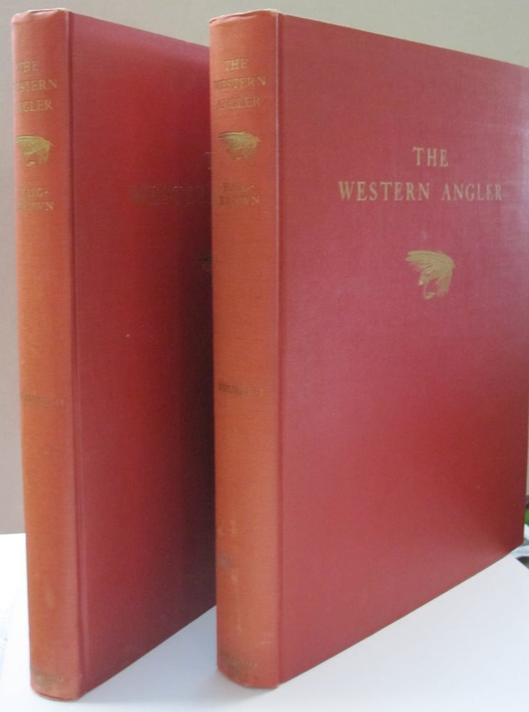Item #48629 The Western Angler TWO VOLUME SET; An Account of Pacific Salmon and Western Trout. Roderick L. Haig-Brown.