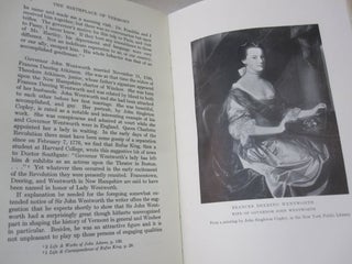 The Birthplace of Vermont; A History of Windsor to 1781