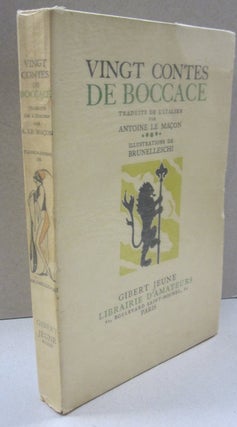 Item #49206 Vingt Contes De Boccace. Boccace traduits de L'italien par Antoine La Macon