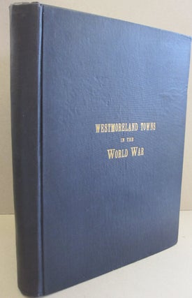 Item #49529 Westmoreland Towns in the World War