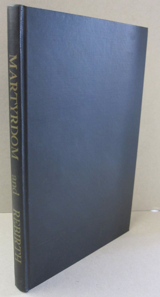 Item #50486 Martyrdom and Rebirth; Fateful Events in the Recent History of the Armenian People. G. P. Gooch, Preface.