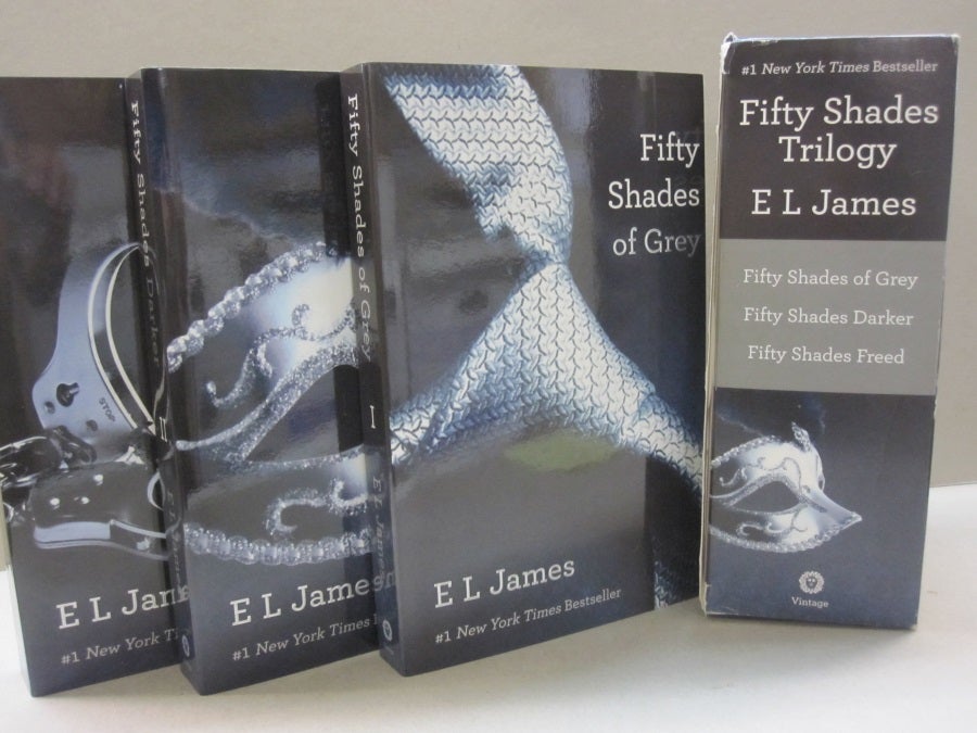 Fifty Shades Trilogy: Fifty Shades of Grey, Fifty Shades Darker, Fifty  Shades Freed 3-volume Boxed Set by E L. James on Midway Book Store