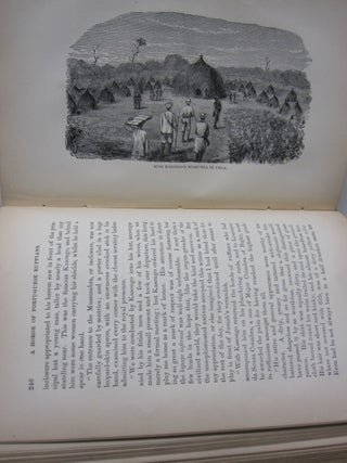 Stanley in Africa; The Story of the Wonderful Marches Across the Continent, Voyages on the Great Equaltorial Lakes perilious Descent of the Congo and Desperate Encounters with Cataracts and Cannibals Told Chiefly in his Own Words, Together with a Narrative of the Exploits of Sir Samuel W. Baker and Commander V.L. Cameron.