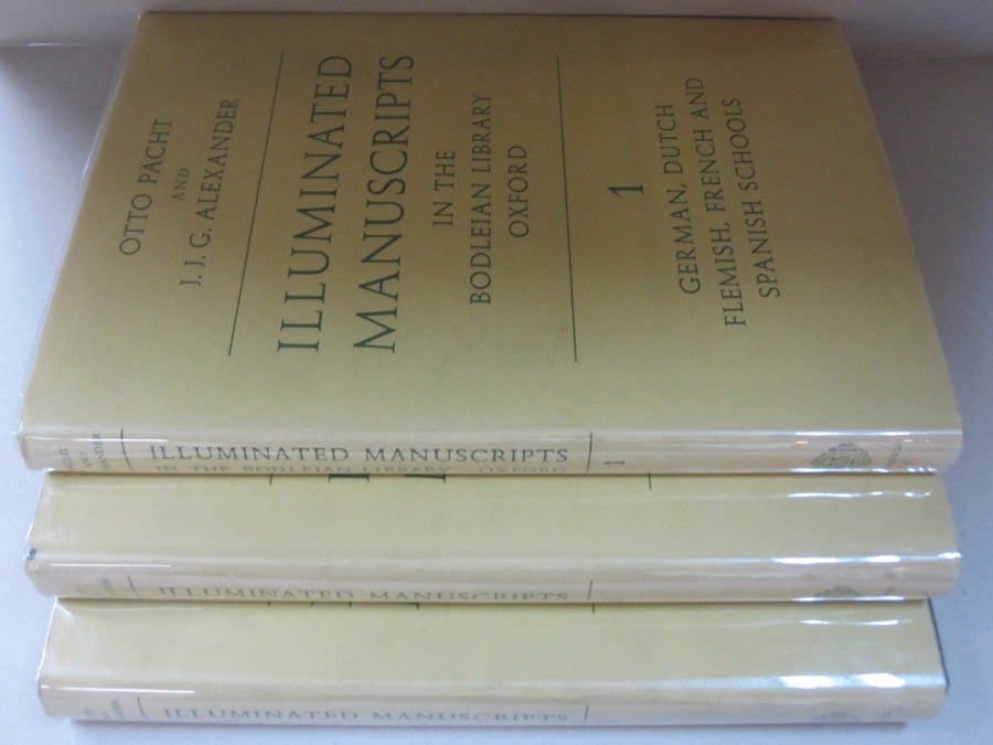 Illuminated Manuscripts in the Bodleian Library Oxford 3 volume