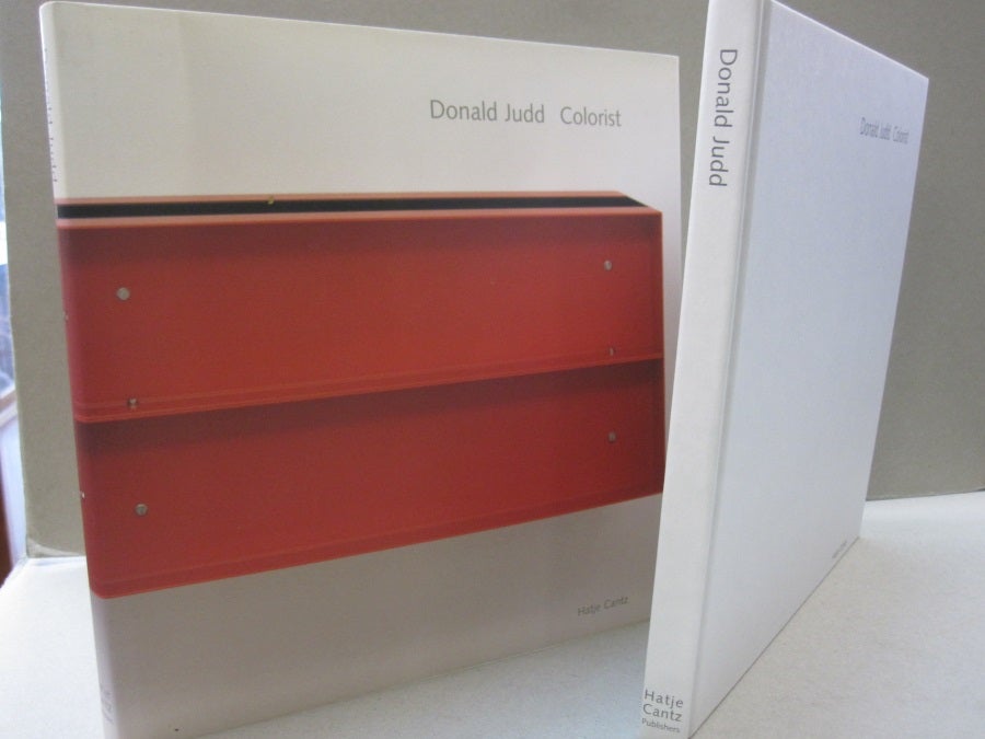 Donald Judd Colorist by Dietmar Elger, Donald Judd on Midway Book Store