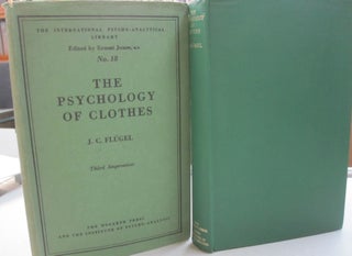 Item #51893 The Psychology of Clothes. J C. Flugel
