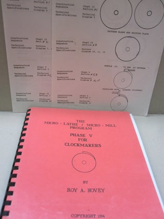 Item #52041 The Micro-Lathe / Micro-Mill program Phase V for Clockmakers. Roy A. Hovey