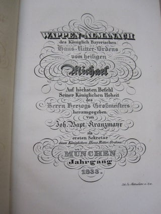Wappen-Almanach; des Koniglich Bayerischen