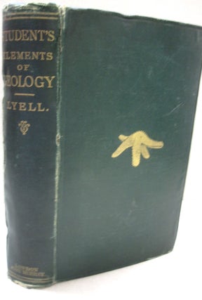 Item #52894 The Student's Elements of Geology. Charles Lyell