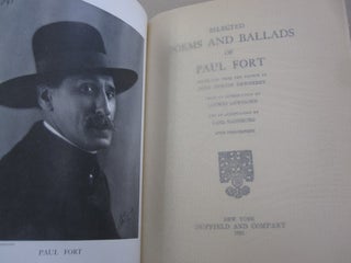 Selected Poems and Ballads of Paul Fort.
