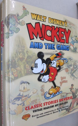 Walt Disney's Mickey And The Gang Classic Stories In Verse; Vintage Magazine Art 1934-1944