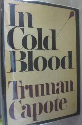 Item #53389 In Cold Blood. Truman Capote