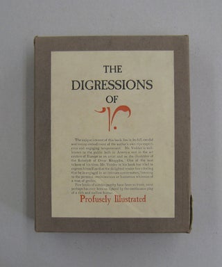 Item #53488 The Digressions of V; Written for his Own Fun and that of His Friends. Elihu Vedder