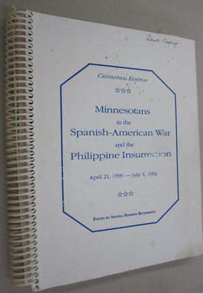 Item #53555 Minnesotans in the Spanish-American War and the Philippine Insurrection; April 21,...