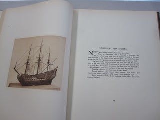 Contemporary Scale Models of Vessels of the Seventeenth Century; Being a Collection of Illustrations of Authentic Productions of the Model Maker's Art of that Perior Gathered from many sources; Together with brief Descriptions and Identifications thereof where Possible Prepared for by The Ship Model Society