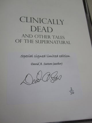 Clinically Dead & Other Tales of the Supernatural.